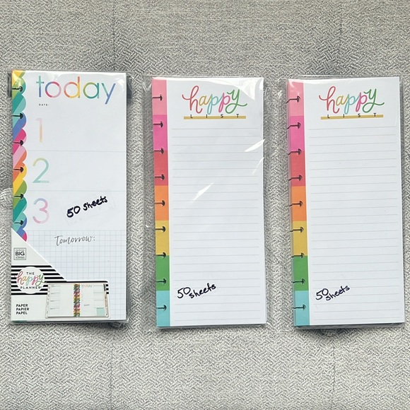 Happy Planner Other - 🎀 Planner bundle half sheets